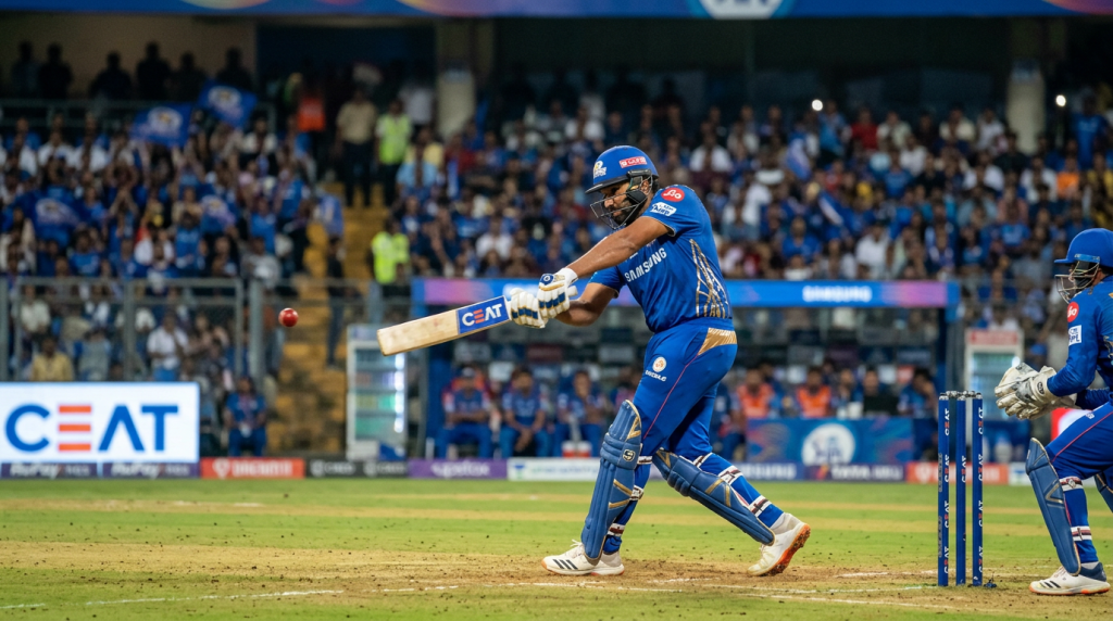 Rohit Sharma IPL batting Mumbai Indians, IPL run scorer
