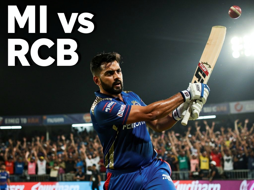 Zyada Idhar Udhar Nahi IPL 2026 — Ultra-realistic close-up, 4:3, of Vaibhav Sooryavanshi mid-swing, sending the cr