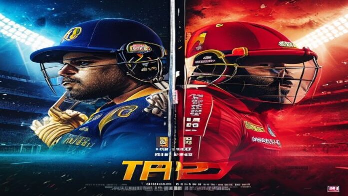 GT vs PBKS: High-Voltage IPL Showdown in Ahmedabad Gujarat Titans and Punjab Kings IPL 2026 rivalry poster, split-composition with team motifs and player face-off under...